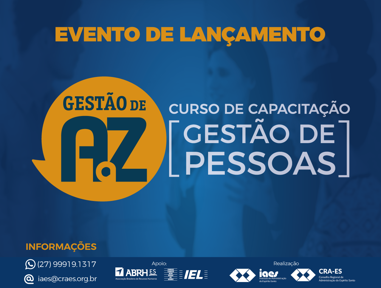 Você está visualizando atualmente CRA-ES lança a capacitação Gestão de Pessoas de A a Z