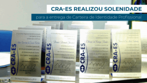 Leia mais sobre o artigo CRA-ES realizou solenidade p/ entrega de Carteira de Identidade Profissional 