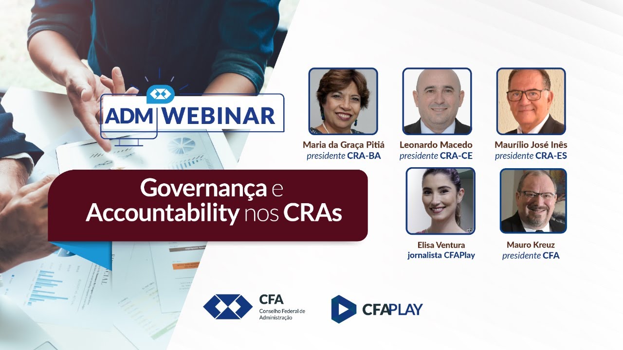 Leia mais sobre o artigo Webinar | Governança e Accountability nos CRAs.