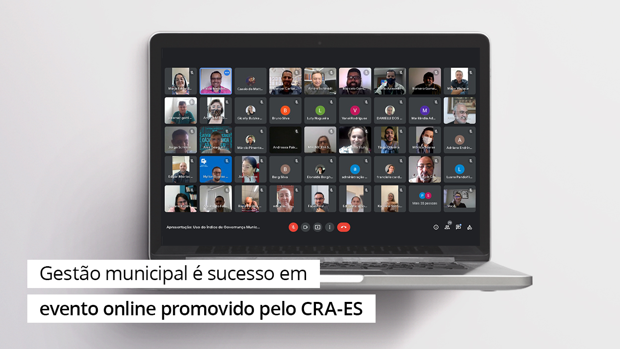 Leia mais sobre o artigo IGM/CFA é sucesso em evento online promovido pelo CRA-ES