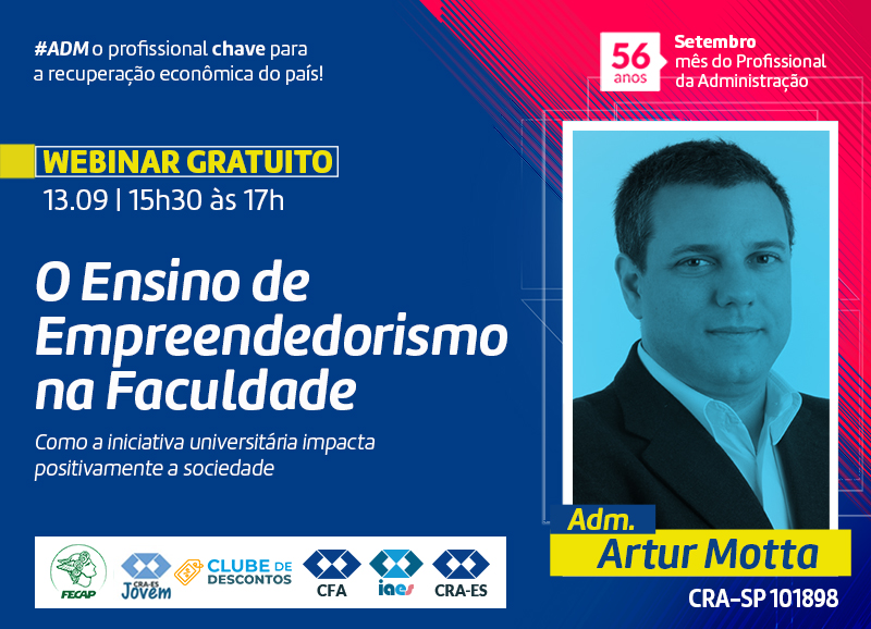 Leia mais sobre o artigo Webinar: O Ensino de Empreendedorismo na Faculdade