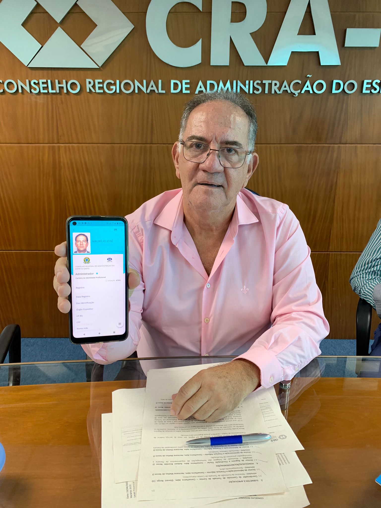 Adm. Maurílio José Martins Inês, Presidente