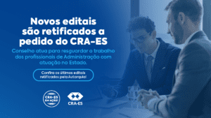 Read more about the article Novos editais são retificados a pedido do CRA-ES