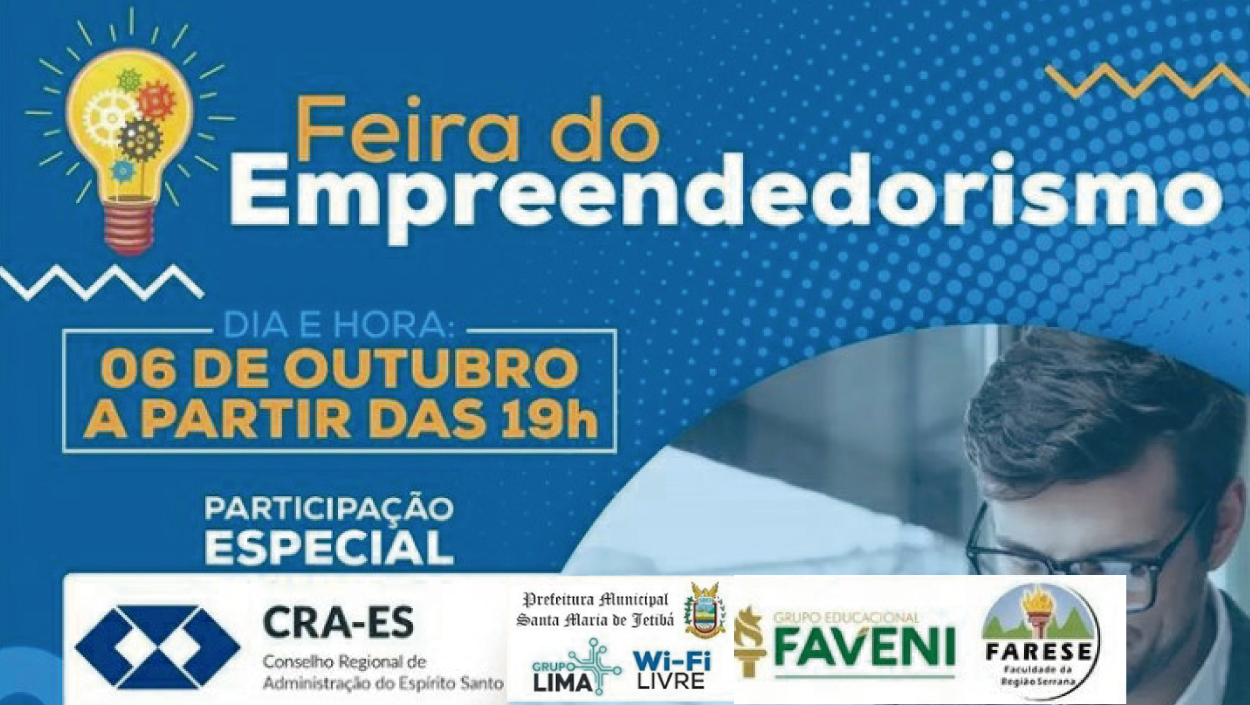 You are currently viewing CRA-ES, participa da 6° Edição da Feira do Empreendedorismo – FARESE