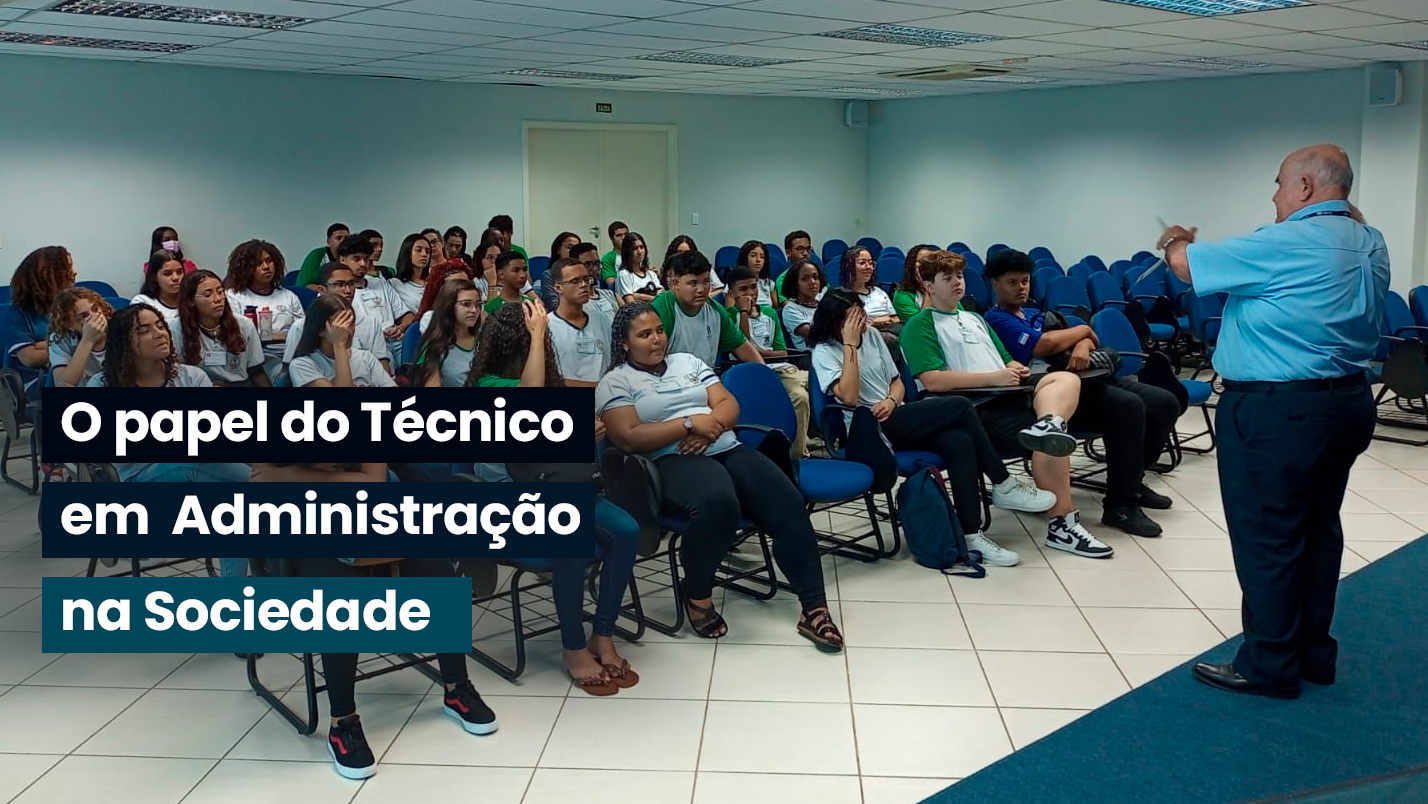 Read more about the article Adm. Antonio Caloni palestra para os alunos do SENAC Vitória