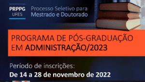 Leia mais sobre o artigo Programa Pós-Graduação – Administração UFES 2023