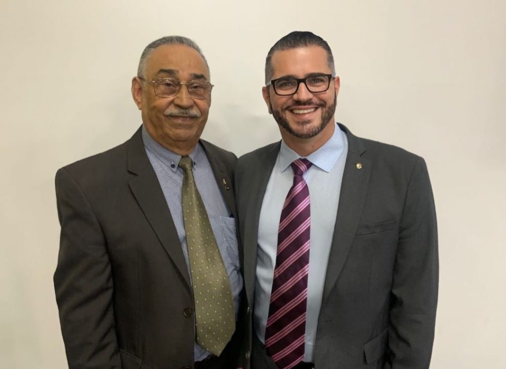 Presidente Flavio e o Conselheiro Federal Manoel Carlos estão representando o CRA-ES no Direx, promovido pelo CFA em Brasília