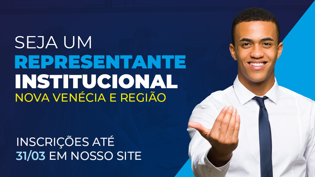 Read more about the article NOVA VENÉCIA E REGIÃO: Seja um Representante Institucional