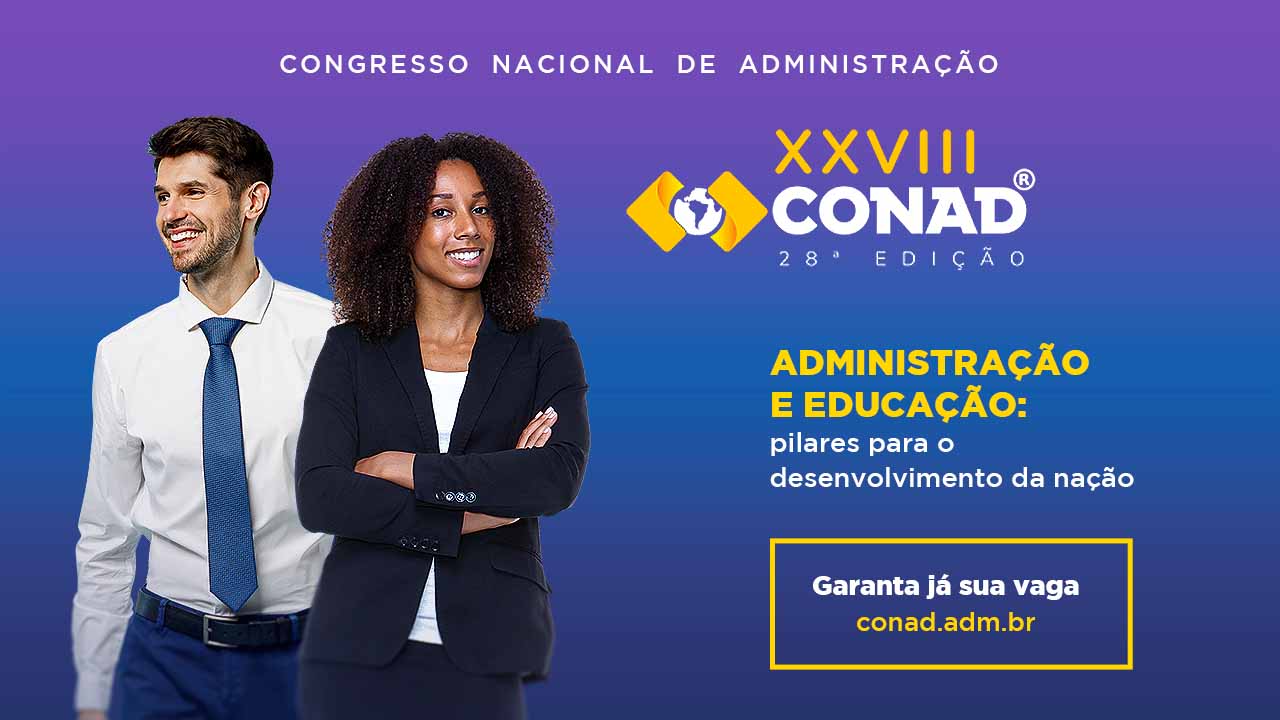 No momento você está vendo XXVIII Conad – Congresso Nacional de Administração será em Goiânia
