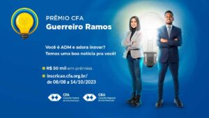 Leia mais sobre o artigo PRÊMIO GUERREIRO RAMOS: CFA premiará boas práticas de gestão pública