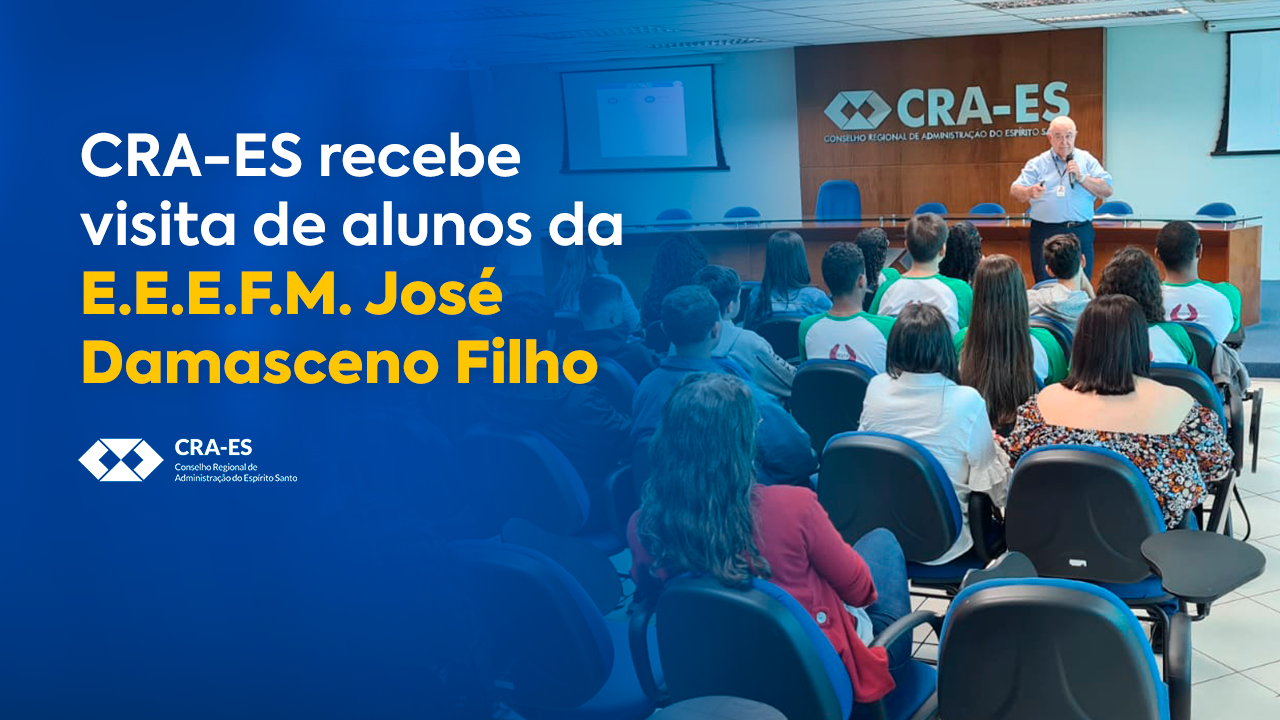 Leia mais sobre o artigo CRA-ES recebe visita de alunos da E.E.E.F.M. José Damasceno Filho