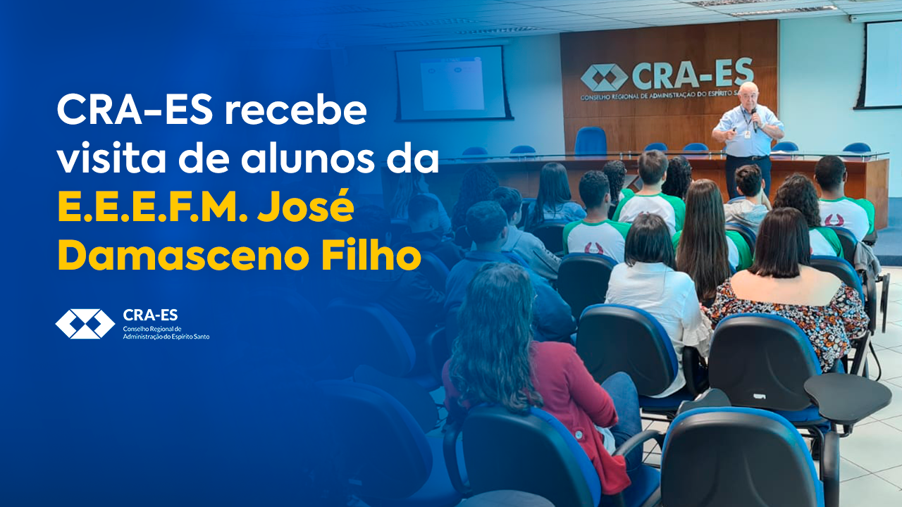 Você está visualizando atualmente CRA-ES recebe visita de alunos da E.E.E.F.M. José Damasceno Filho