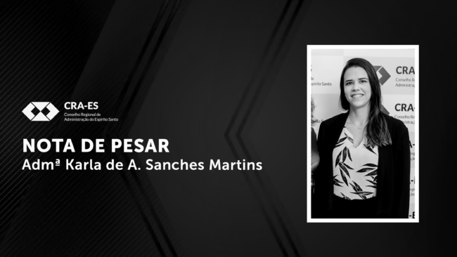 Leia mais sobre o artigo Nota de Pesar – Admª Karla de Alexandre Sanches Martins