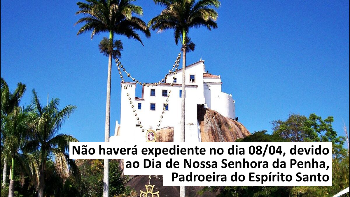 Você está visualizando atualmente Aviso: Não Haverá Expediente no Dia: 08/04