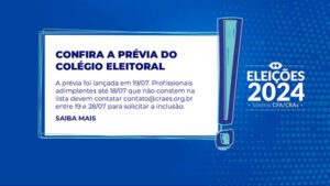 Leia mais sobre o artigo CRA-ES divulga nomes que compõem a prévia do colégio eleitoral