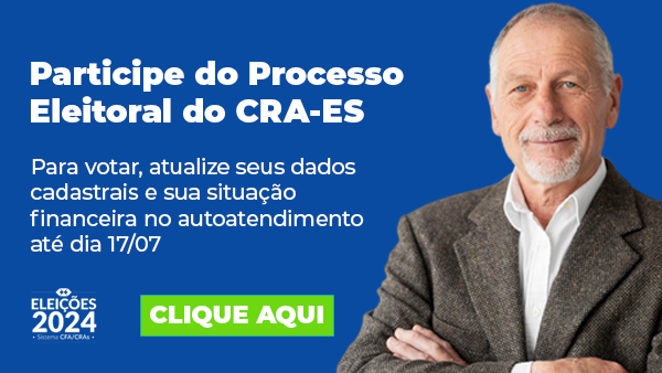 Leia mais sobre o artigo Atualização Cadastral: Participe das Eleições 2024 CRA-ES