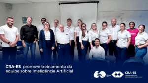 Leia mais sobre o artigo CRA-ES capacita equipe com treinamento sobre Inteligência Artificial