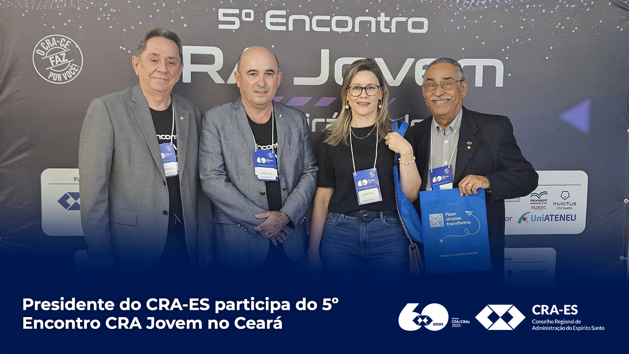 No momento, você está visualizando Presidente do CRA-ES participa do 5º Encontro CRA Jovem no Ceará