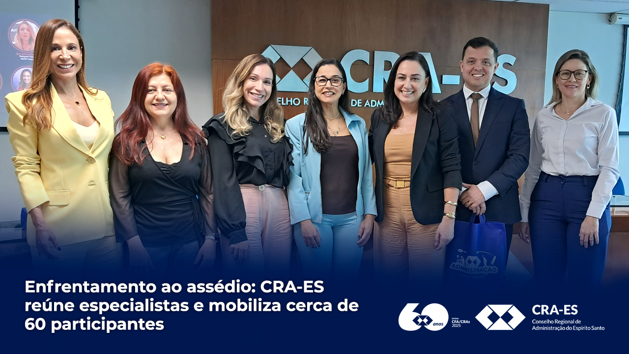 No momento, você está visualizando Enfrentamento ao assédio: CRA-ES reúne especialistas e mobiliza cerca de 60 participantes