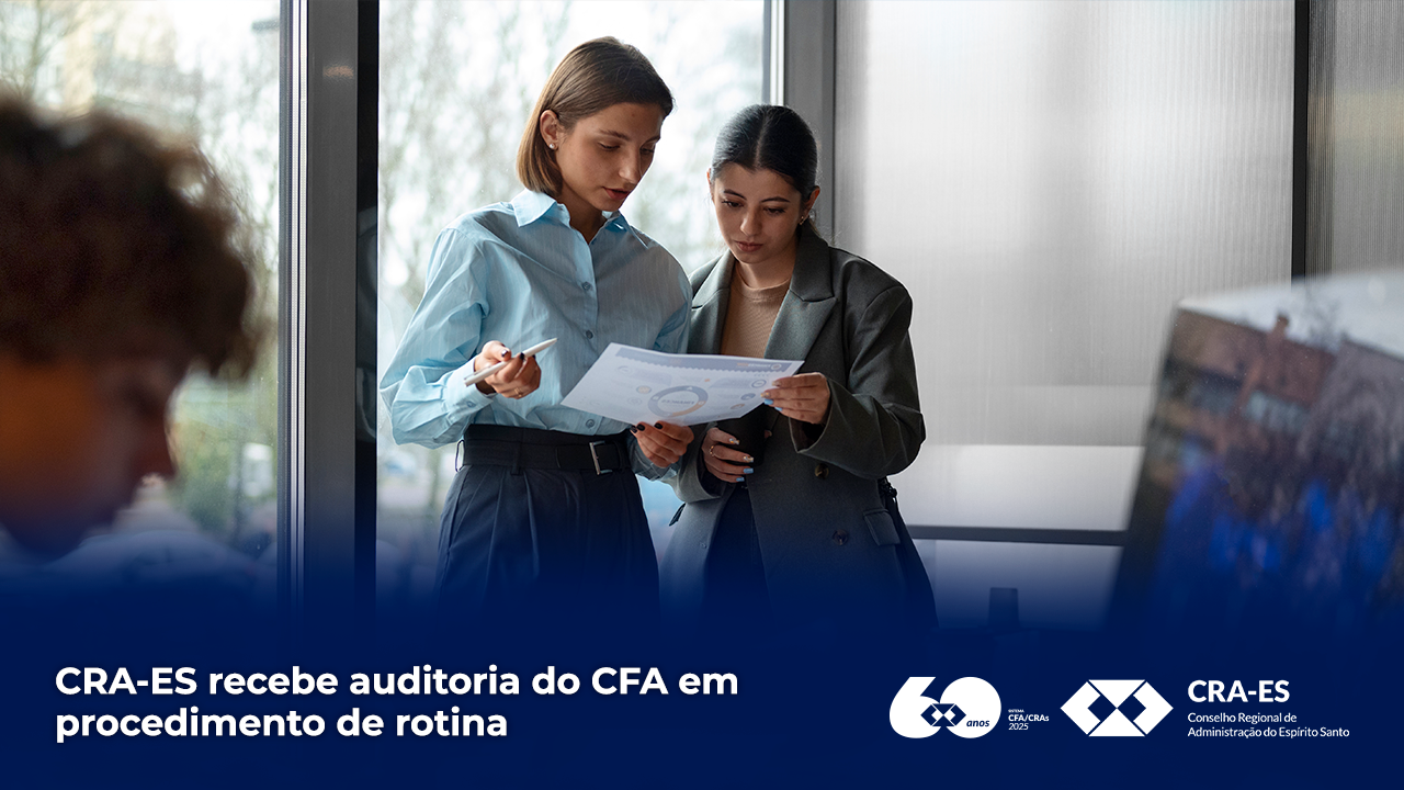 Leia mais sobre o artigo CRA-ES recebe auditoria do CFA em procedimento de rotina