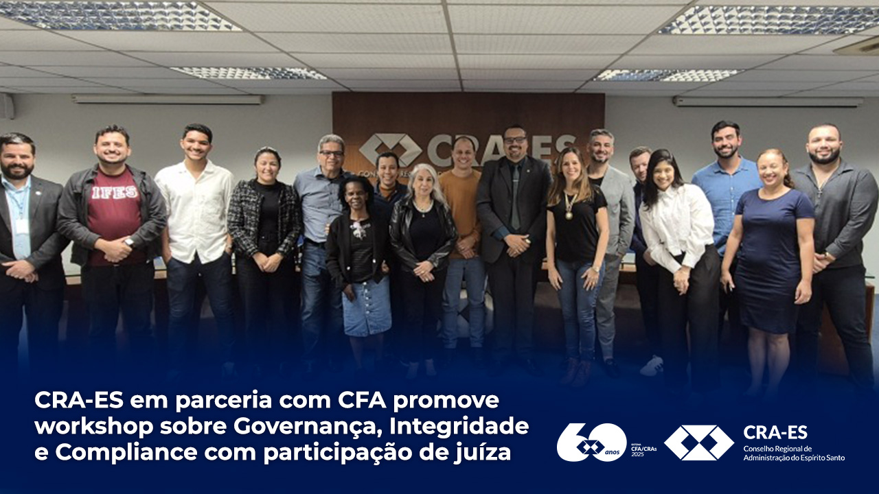 Leia mais sobre o artigo CRA-ES reúne especialistas e juíza em workshop sobre boas práticas na gestão