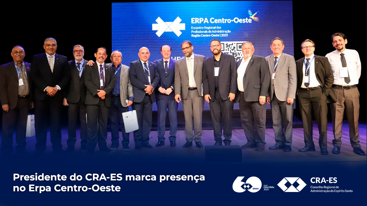 No momento, você está visualizando Presidente do CRA-ES marca presença no Erpa Centro-Oeste