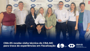 Leia mais sobre o artigo CRA-ES recebe visita técnica do CRA-MG para troca de experiências em fiscalização