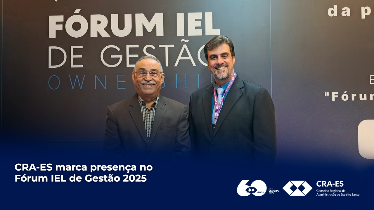No momento, você está visualizando CRA-ES marca presença no Fórum IEL de Gestão 2025