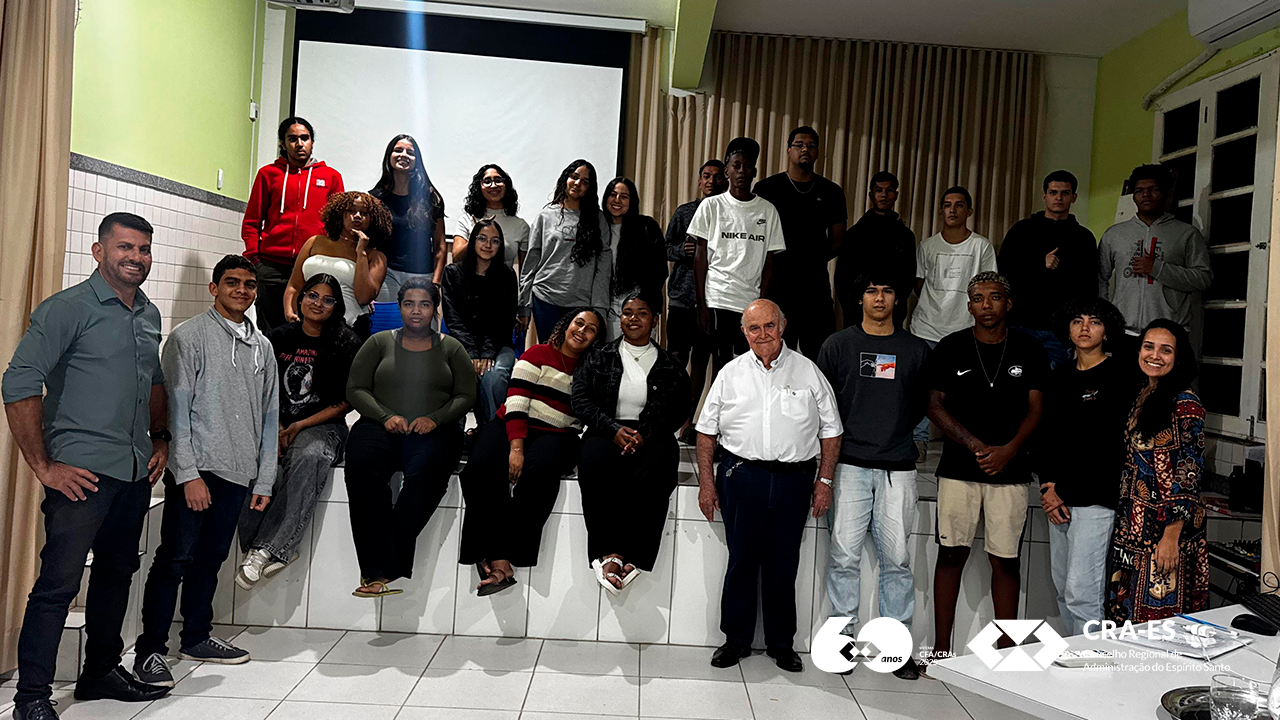 No momento, você está visualizando CRA-ES promove palestra sobre o papel do Técnico em Administração na sociedade