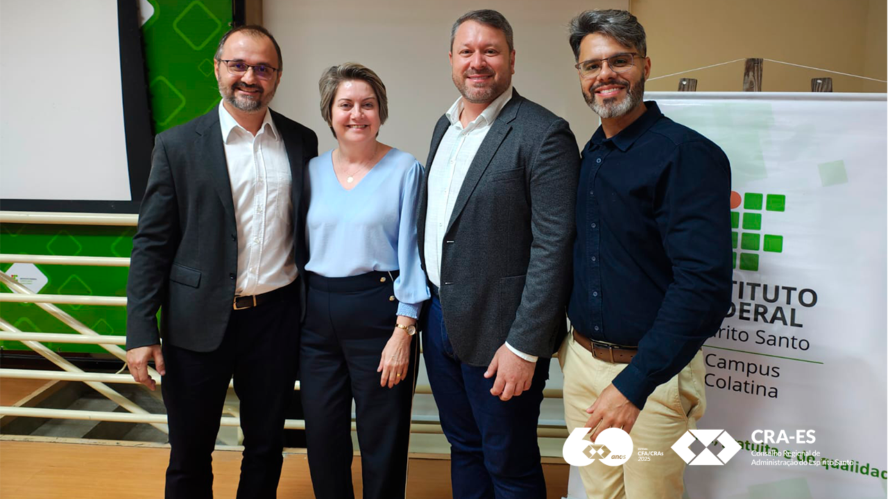 No momento, você está visualizando CRA-ES marca presença em posse da nova diretoria do IFES Campus Colatina