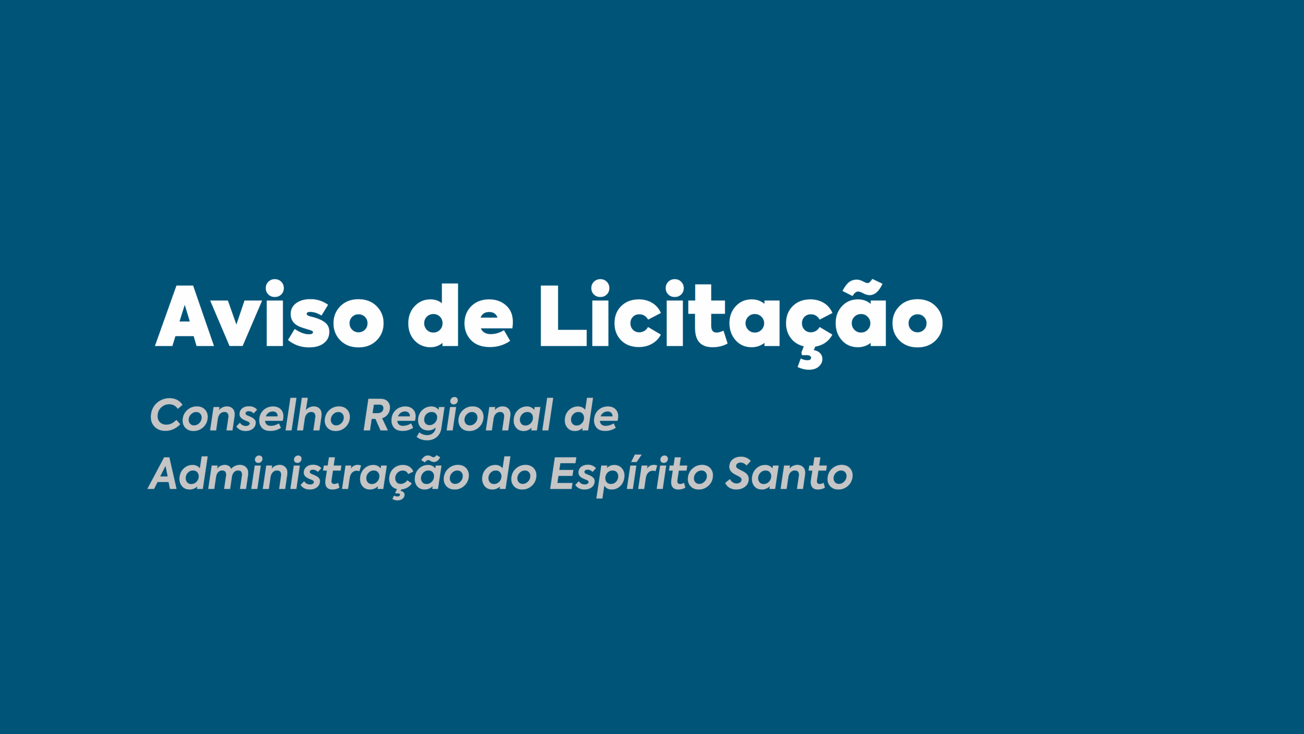 No momento, você está visualizando Aviso de Licitação – Concorrência: 001/2026