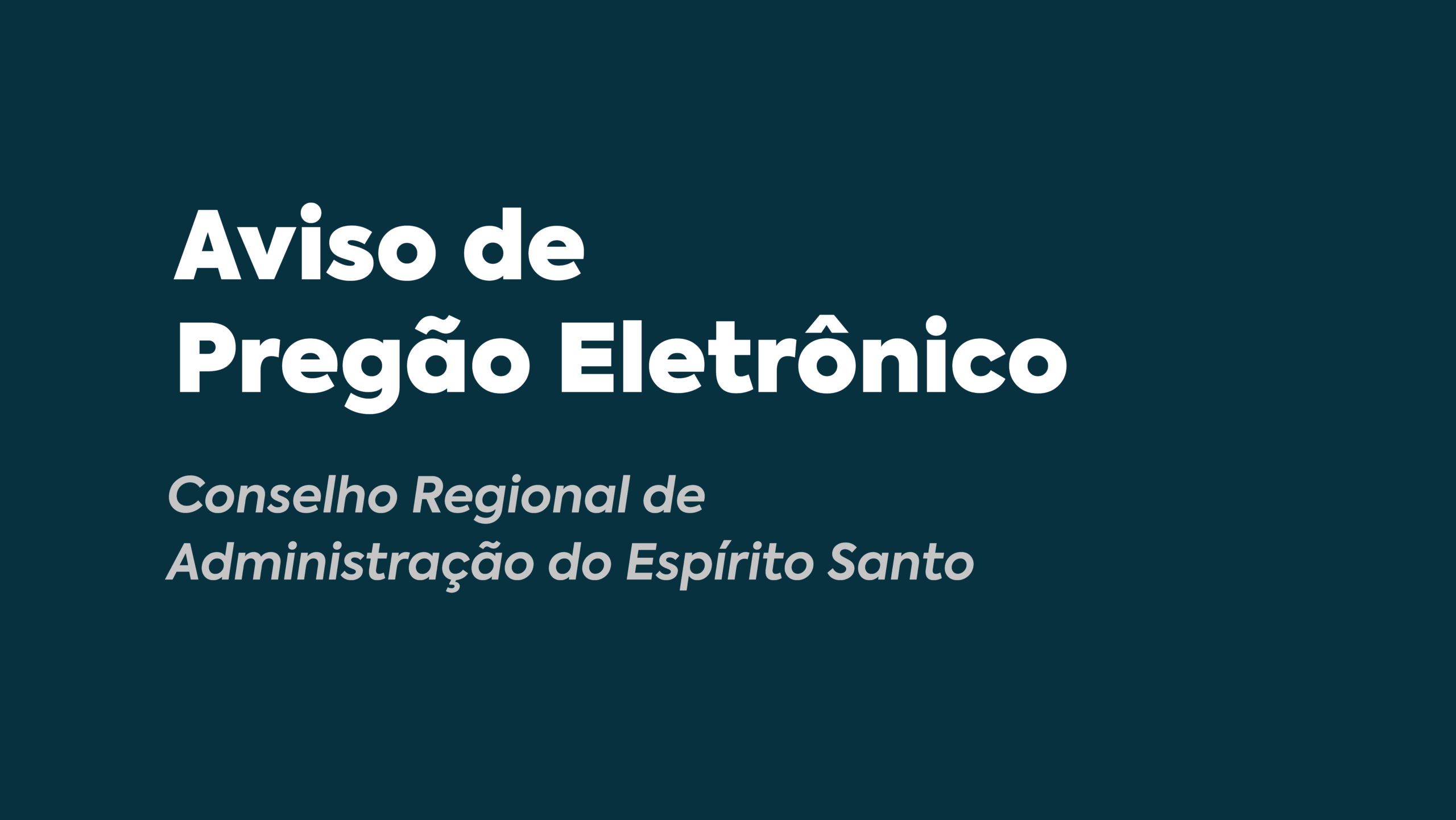 No momento, você está visualizando Pregão Eletrônico: 007/2026 | Aviso de Licitação 