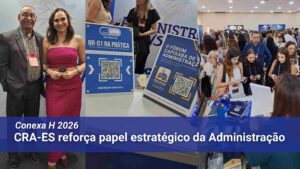 Leia mais sobre o artigo CRA-ES reforça papel estratégico da Administração durante o Conexa H 2026