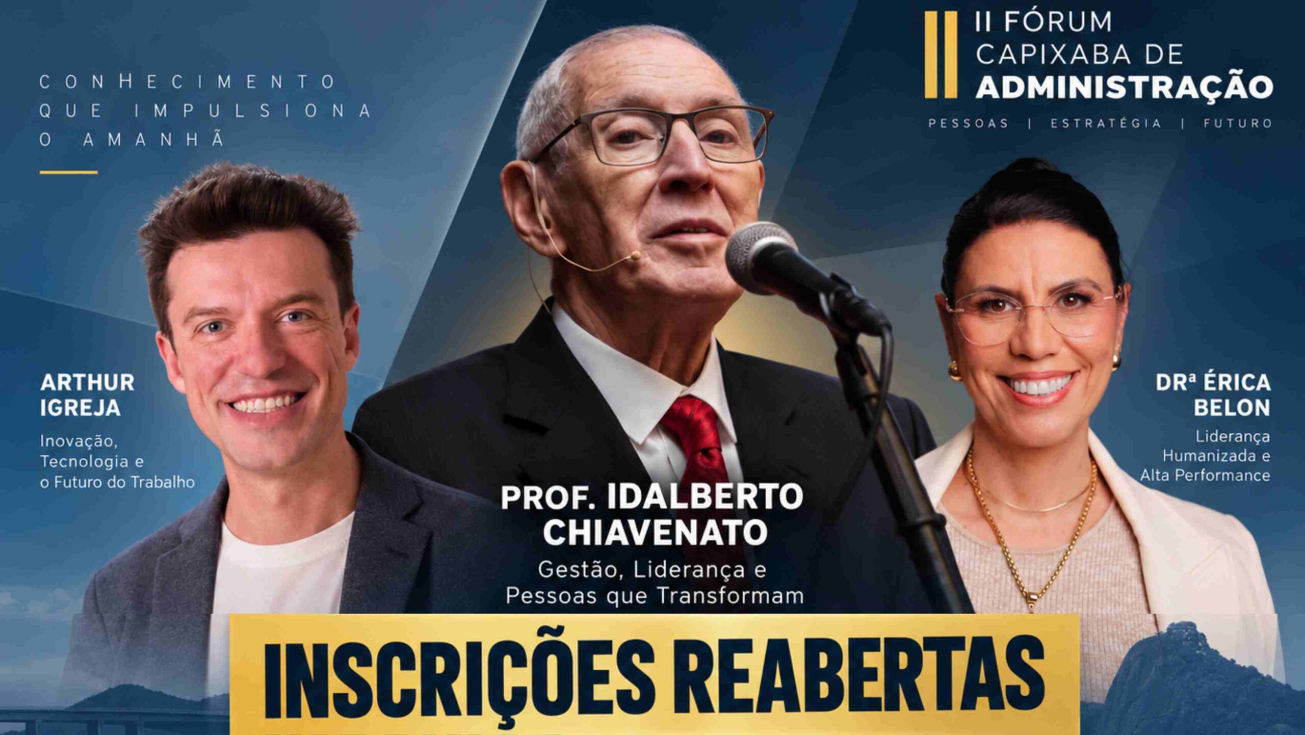 No momento, você está visualizando Inscrições reabertas para o II Fórum Capixaba de Administração